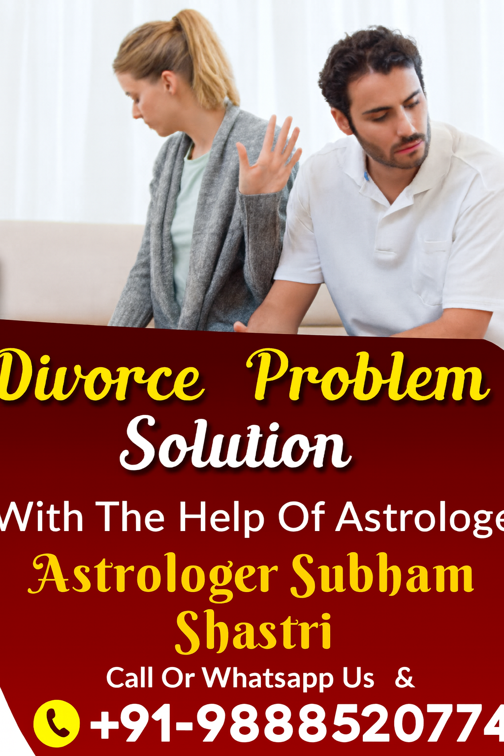 World Famous Astrologer Subham Shastri Ji +91-9888520774